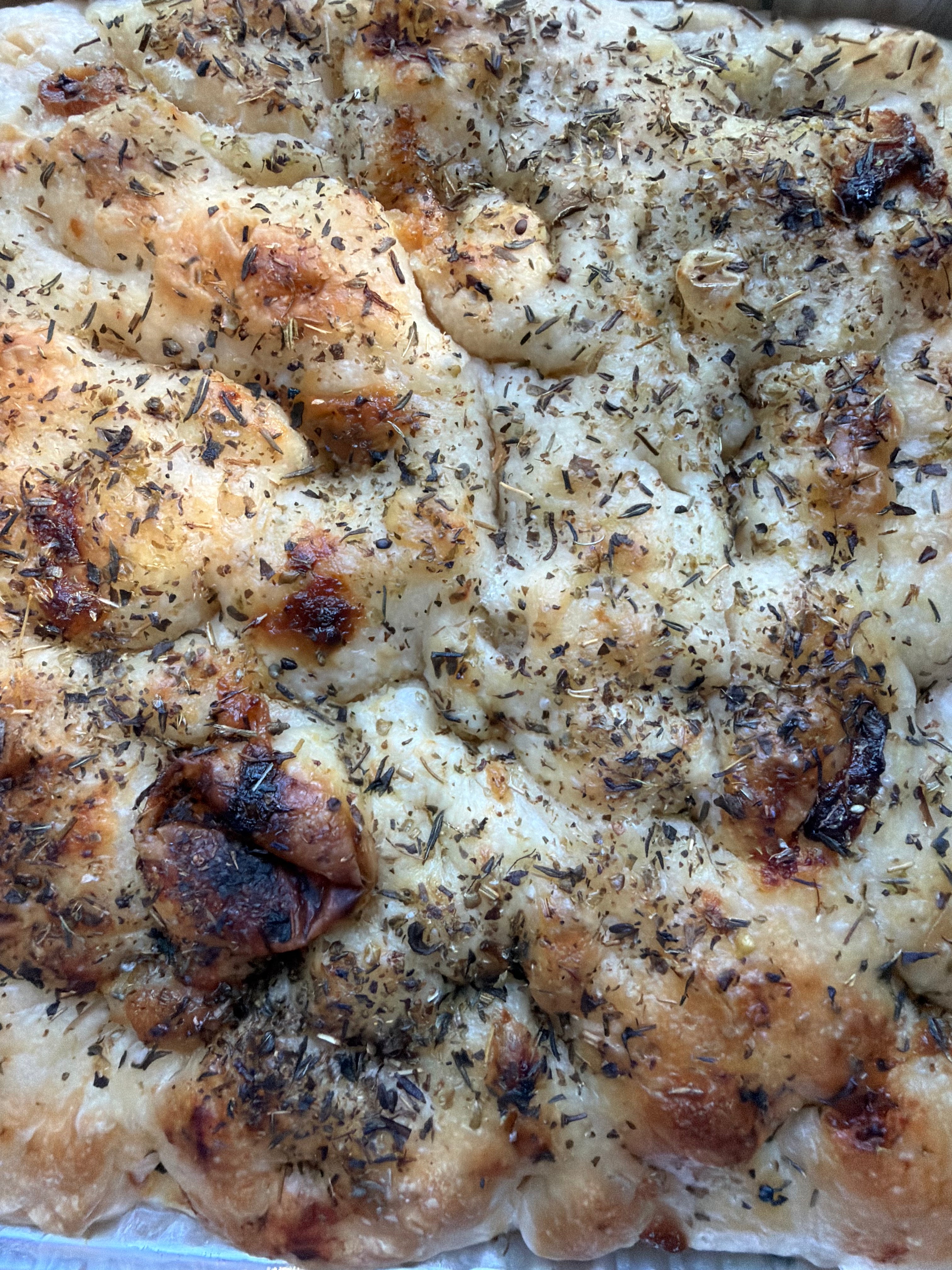 Sourdough Focaccia - Garlic Herb